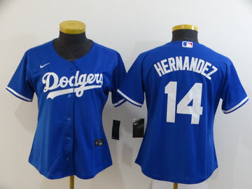 Enrique Hernandez Los Angeles Dodgers royal jersey