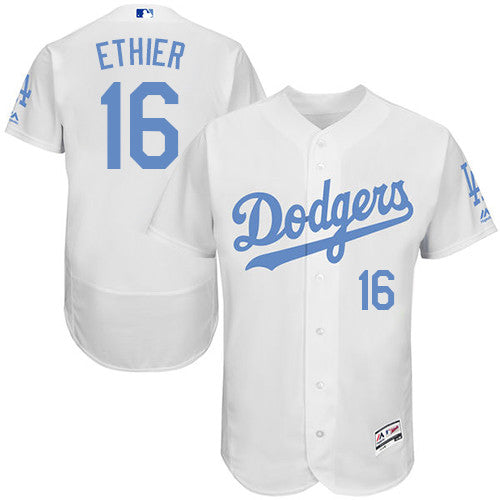 Andre Ethier Los Angeles Dodgers white jersey