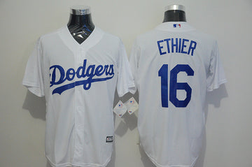 Andre Ethier Los Angeles Dodgers white jersey