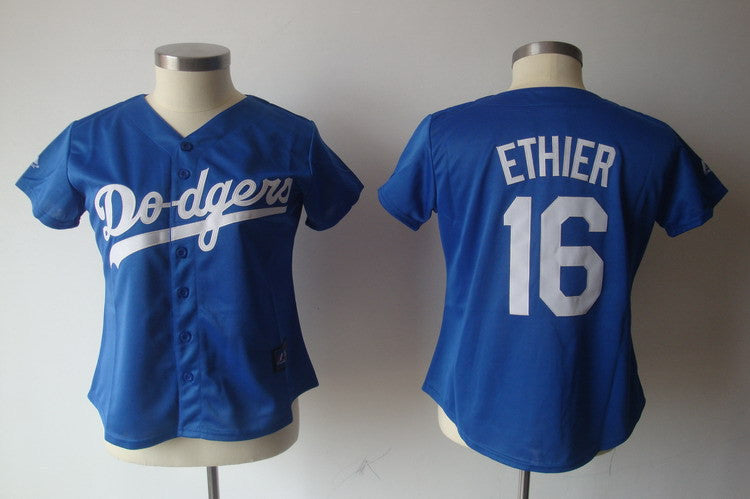 Ethier Los Angeles Dodgers blue jersey