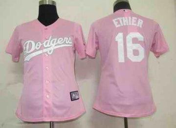 Ethier Los Angeles Dodgers pink jersey