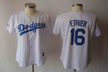 Ethier Los Angeles Dodgers white jersey