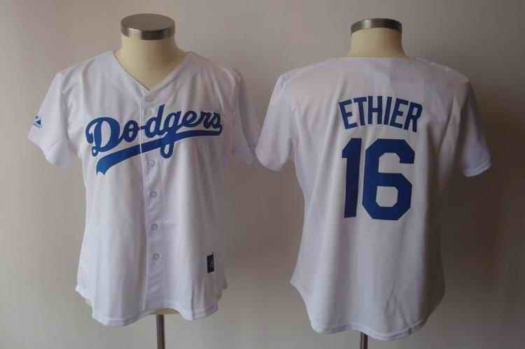 Ethier Los Angeles Dodgers white jersey
