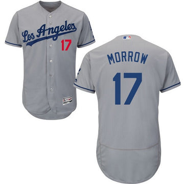 Brandon Morrow Los Angeles Dodgers gray jersey