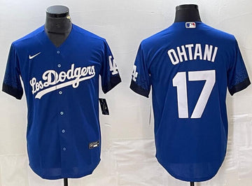 Shohei Ohtani Los Angeles Dodgers royal City Connect jersey
