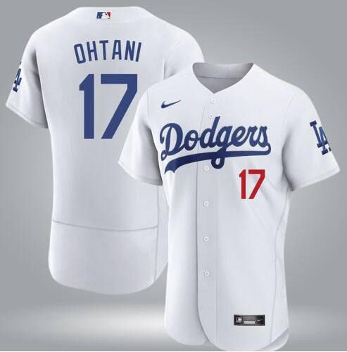 Shohei Ohtani Los Angeles Dodgers white jersey