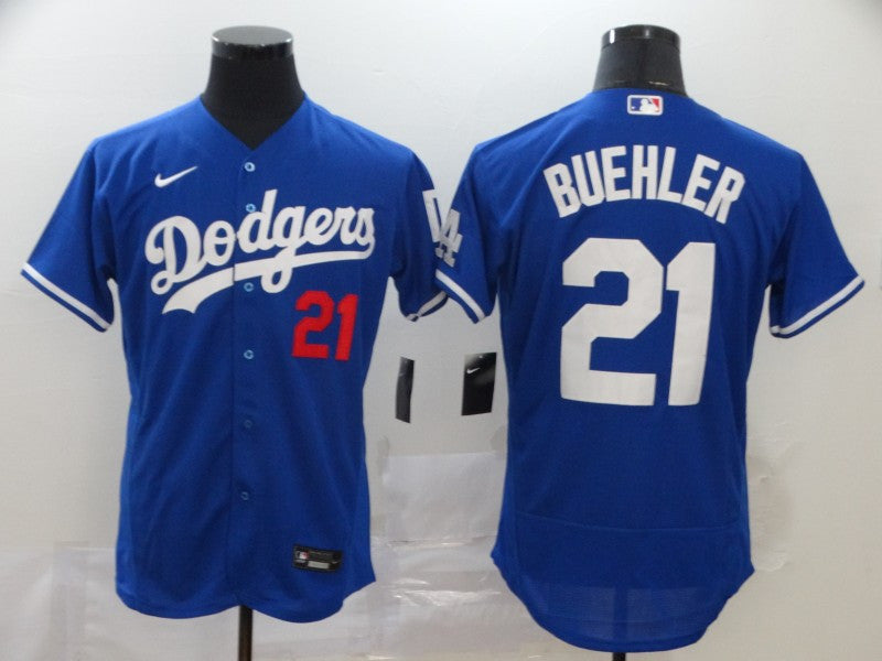 Walker Buehler Los Angeles Dodgers royal jersey