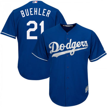 Walker Buehler Los Angeles Dodgers royal jersey