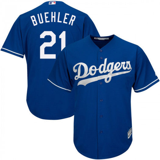 Walker Buehler Los Angeles Dodgers royal jersey