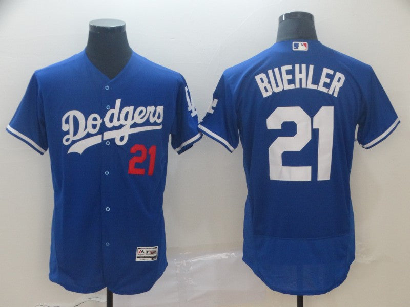 Walker Buehler Los Angeles Dodgers royal jersey