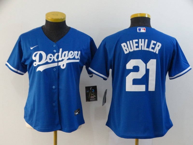 Walker Buehler Los Angeles Dodgers royal jersey