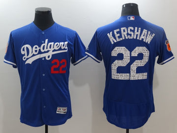 Clayton Kershaw Los Angeles Dodgers royal jersey