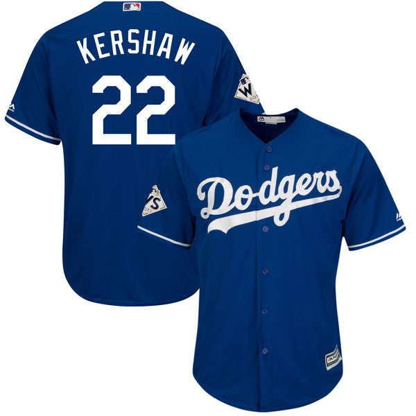 Clayton Kershaw Los Angeles Dodgers royal jersey