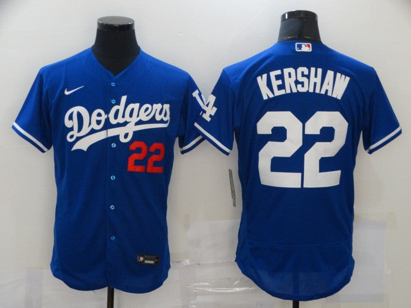 Clayton Kershaw Los Angeles Dodgers royal jersey