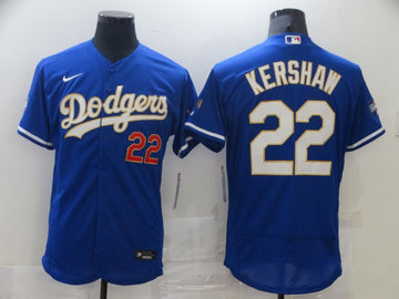 Clayton Kershaw Los Angeles Dodgers royal jersey