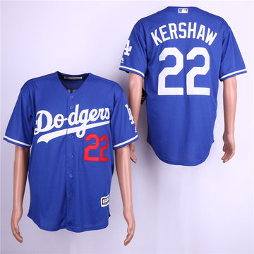 Clayton Kershaw Los Angeles Dodgers royal jersey