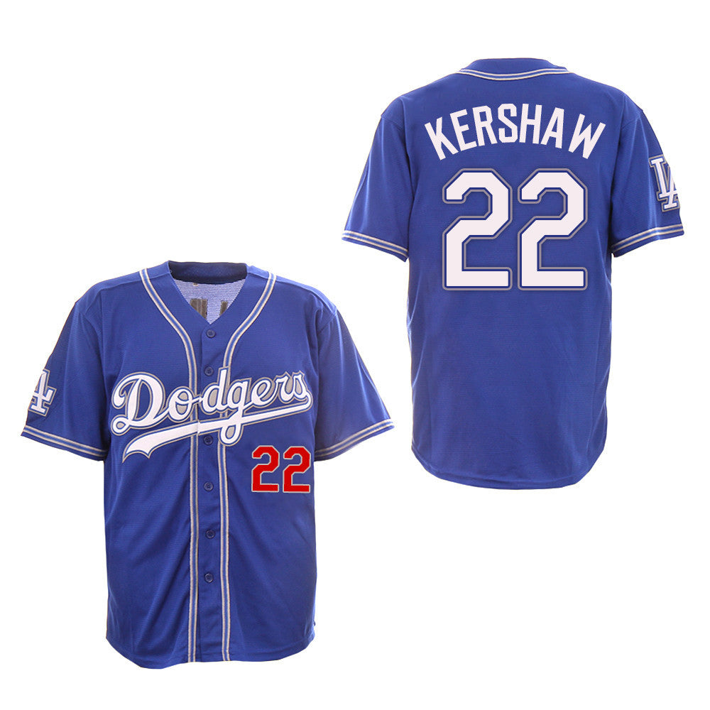 Clayton Kershaw Los Angeles Dodgers royal jersey