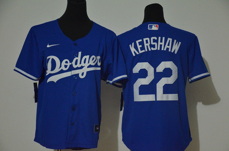 Clayton Kershaw Los Angeles Dodgers royal jersey