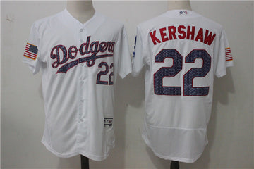 Clayton Kershaw Los Angeles Dodgers white jersey