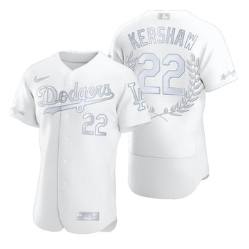 Clayton Kershaw Los Angeles Dodgers white Fashion jersey