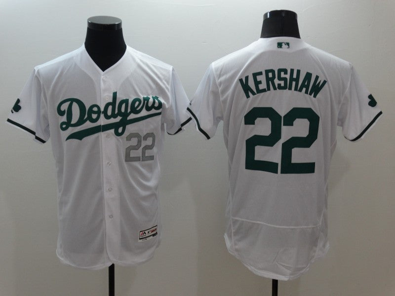 Clayton Kershaw Los Angeles Dodgers white jersey