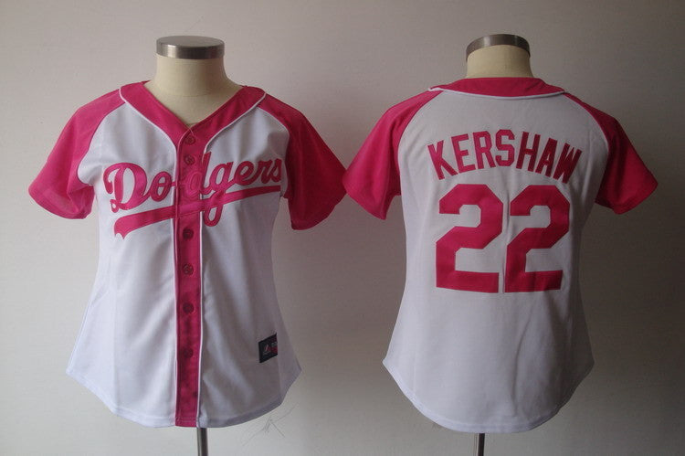Clayton Kershaw Los Angeles Dodgers white Fashion jersey