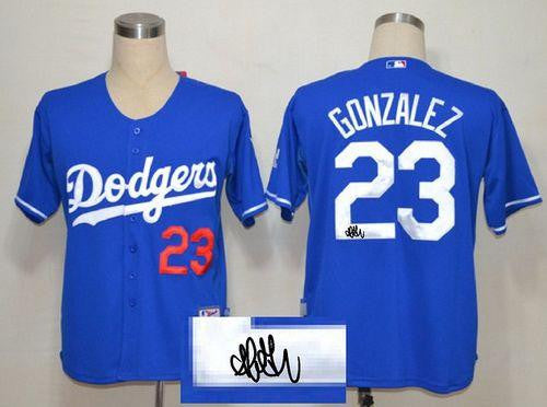 Adrian Gonzalez Los Angeles Dodgers blue jersey