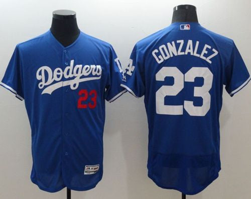 Adrian Gonzalez Los Angeles Dodgers blue Authentic jersey
