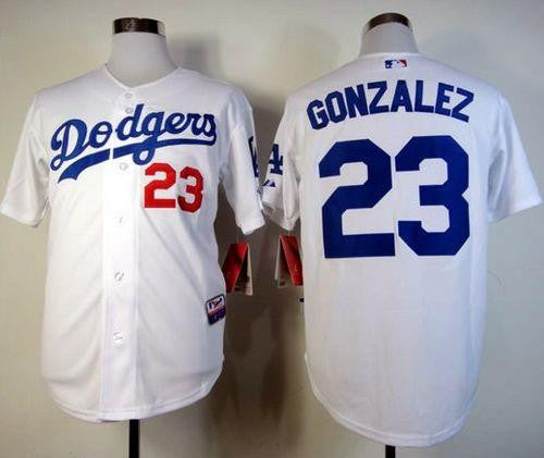 Adrian Gonzalez Los Angeles Dodgers white jersey