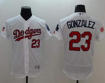 Adrian Gonzalez Los Angeles Dodgers white Fashion jersey