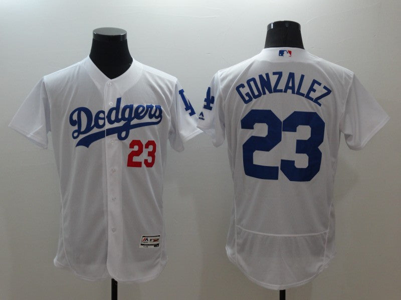 Adrian Gonzalez Los Angeles Dodgers white jersey