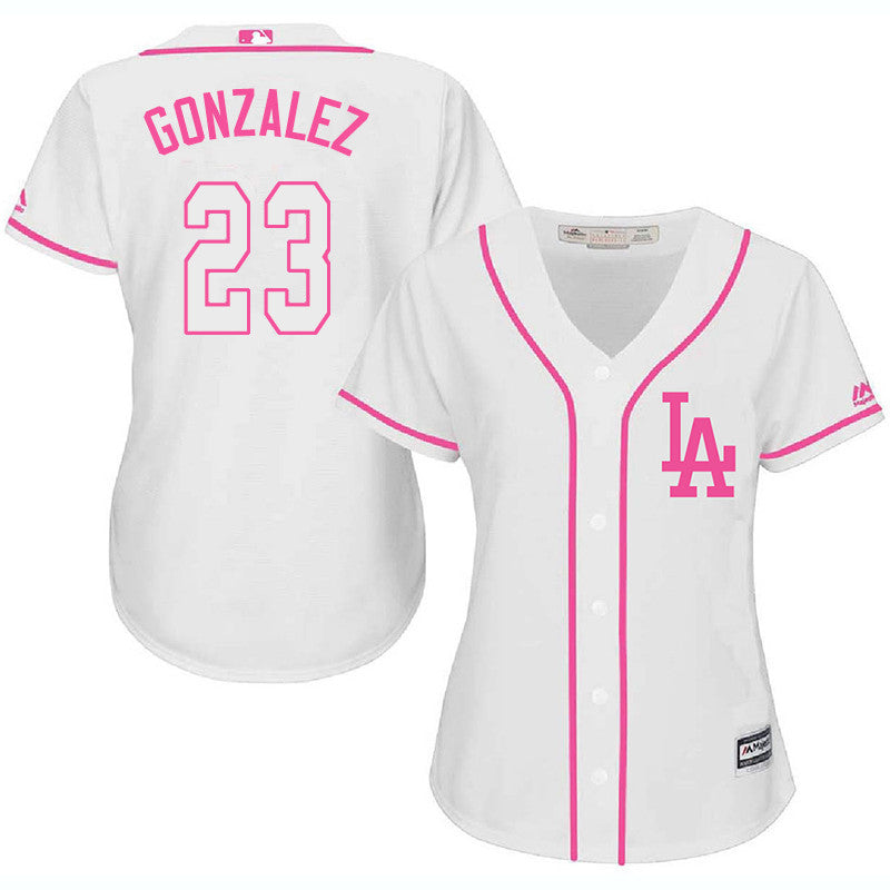 Adrian Gonzalez Los Angeles Dodgers white jersey