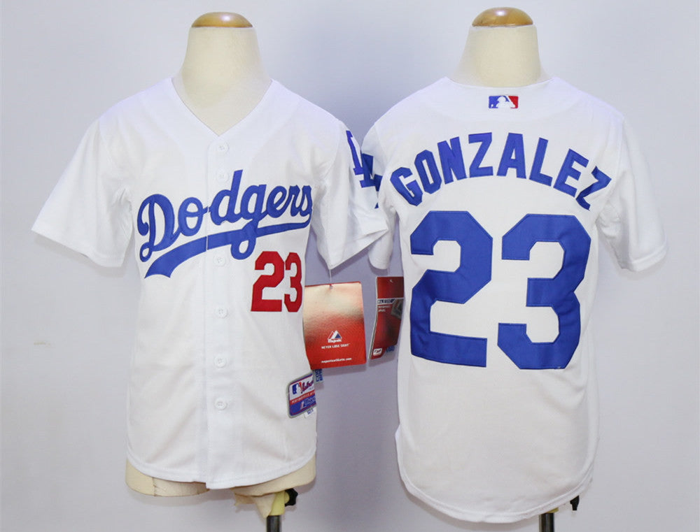 Adrian Gonzalez Los Angeles Dodgers white jersey