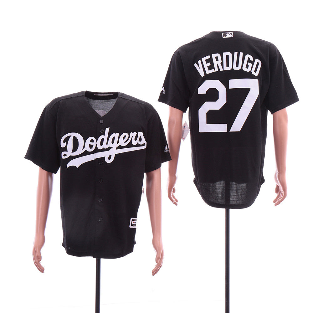 Alex Verdugo Los Angeles Dodgers black jersey