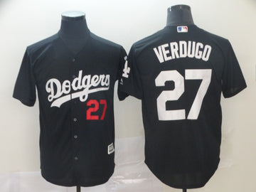 Alex Verdugo Los Angeles Dodgers black jersey
