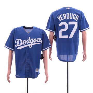 Alex Verdugo Los Angeles Dodgers blue jersey