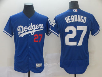Alex Verdugo Los Angeles Dodgers blue jersey