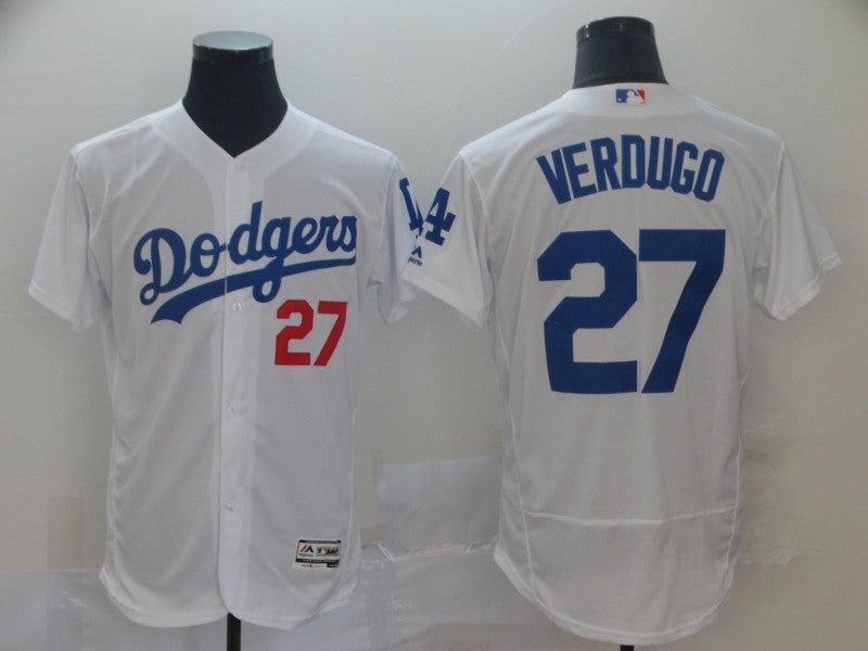 Alex Verdugo Los Angeles Dodgers white jersey
