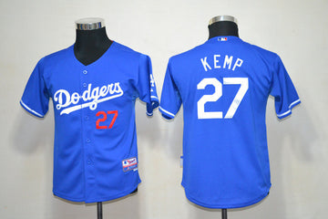Kemp Los Angeles Dodgers blue jersey