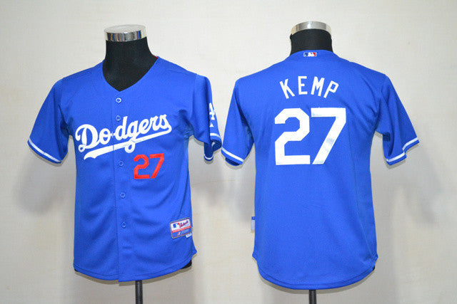 Kemp Los Angeles Dodgers blue jersey