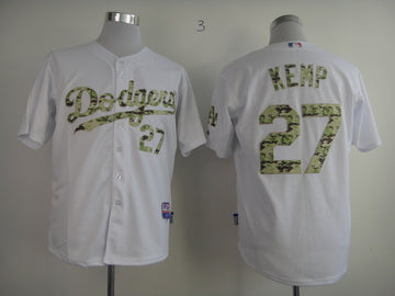 Kemp White Los Angeles Dodgers camo Camo jersey