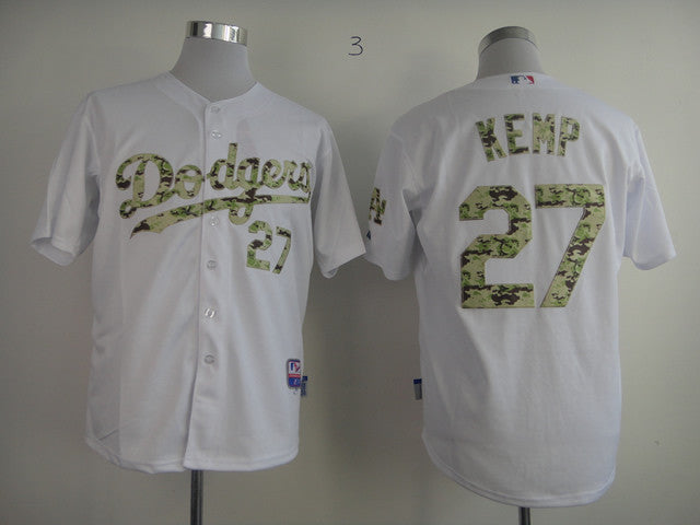 Kemp White Los Angeles Dodgers camo Camo jersey