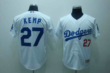 Kemp Los Angeles Dodgers white jersey