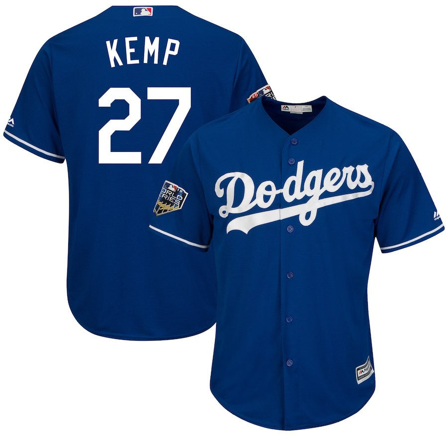 Matt Kemp Los Angeles Dodgers royal jersey