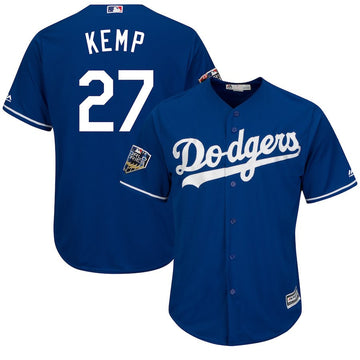 Matt Kemp Los Angeles Dodgers royal jersey