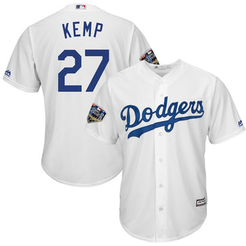 Matt Kemp Los Angeles Dodgers white jersey