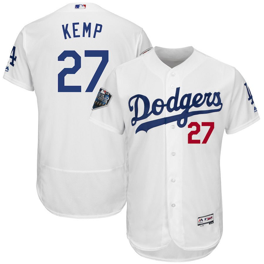 Matt Kemp Los Angeles Dodgers white jersey