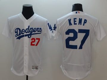 Matt Kemp Los Angeles Dodgers white jersey