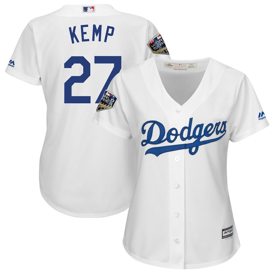Matt Kemp Los Angeles Dodgers white jersey
