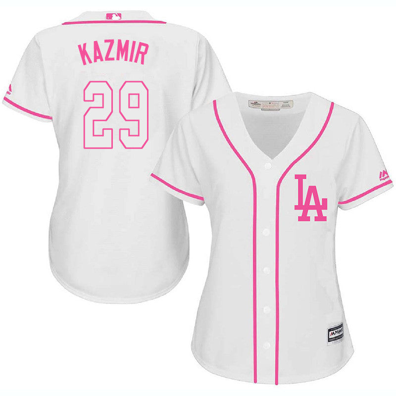 Scott Kazmir Los Angeles Dodgers white jersey